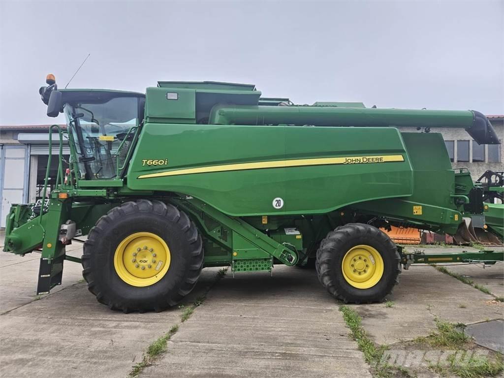 John Deere T 660i Ražas novākšanas kombaini