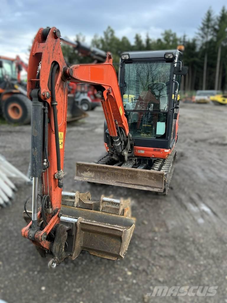Kubota KX 027 Mini ekskavatori < 7 t