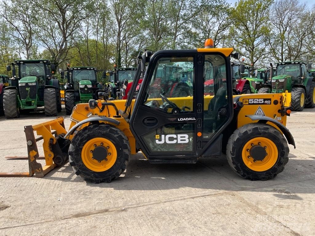 JCB 525-60 AGRI PLUS Lauksaimniecības pacēlāji