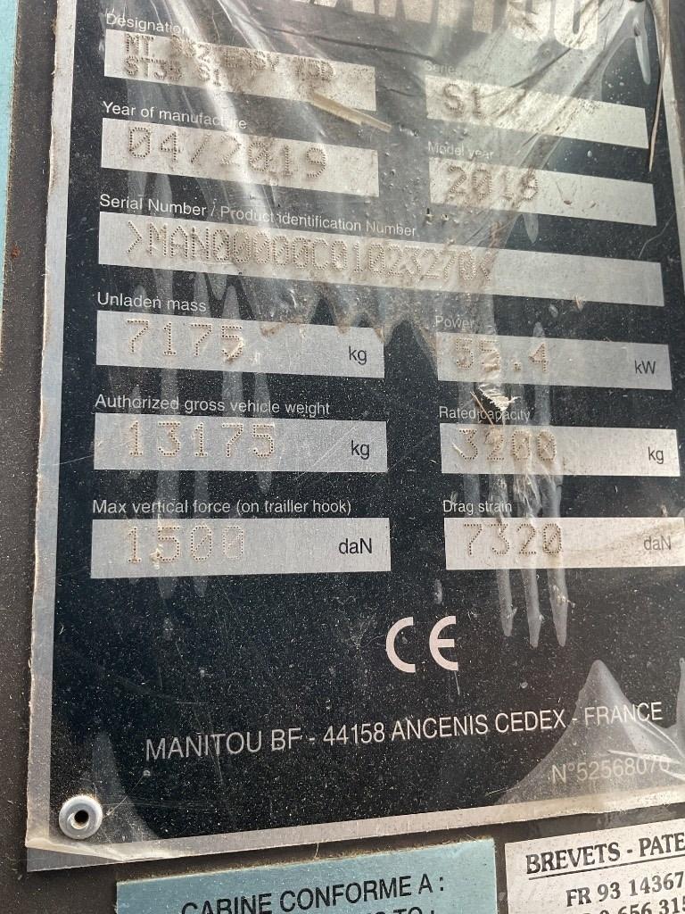 Manitou MT932 Teleskopiskie manipulatori