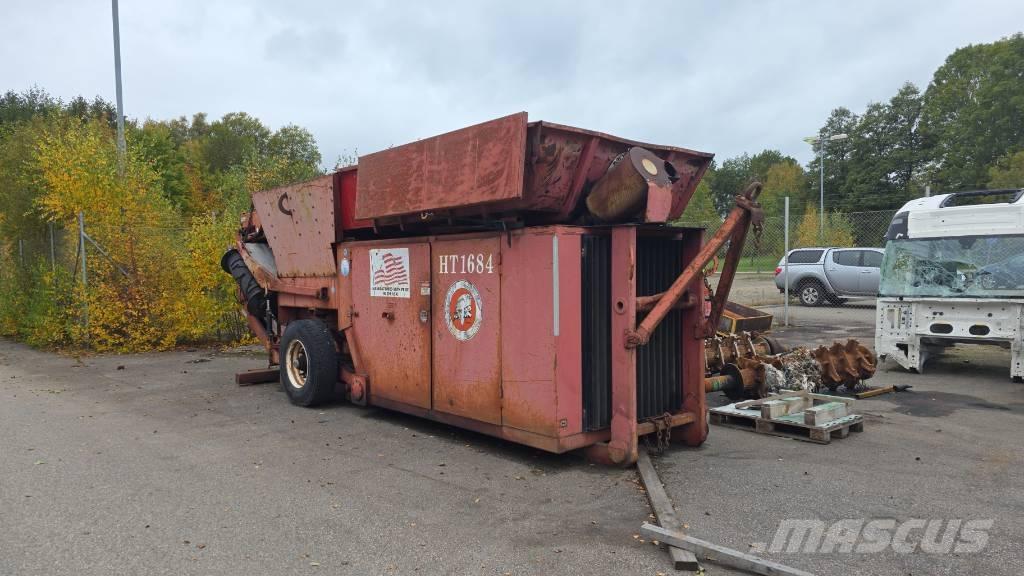 Morbark Predator Mobilie drupinātāji