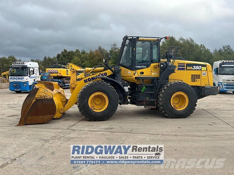 Komatsu wa380 Iekrāvēji uz riteņiem