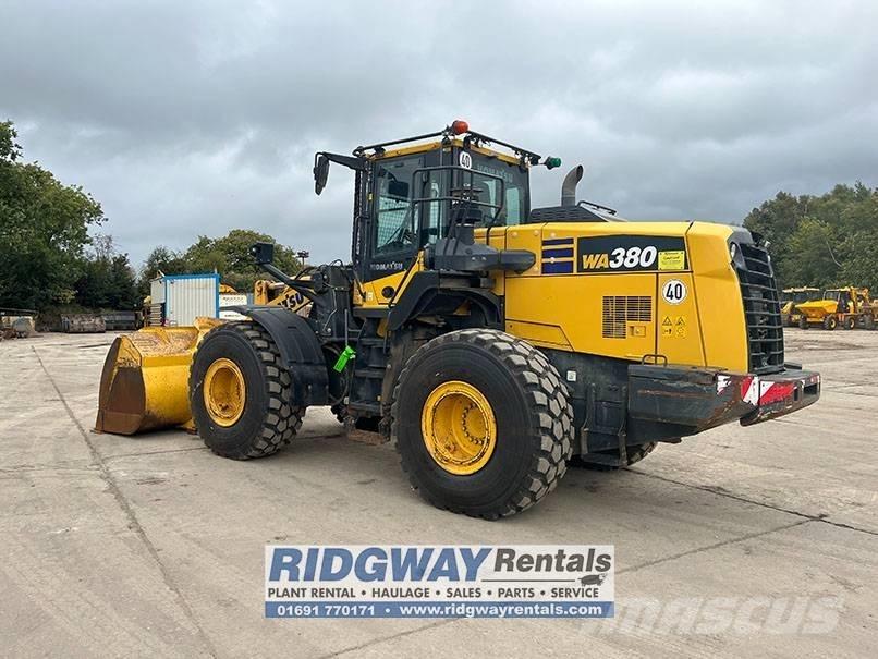Komatsu wa380 Iekrāvēji uz riteņiem