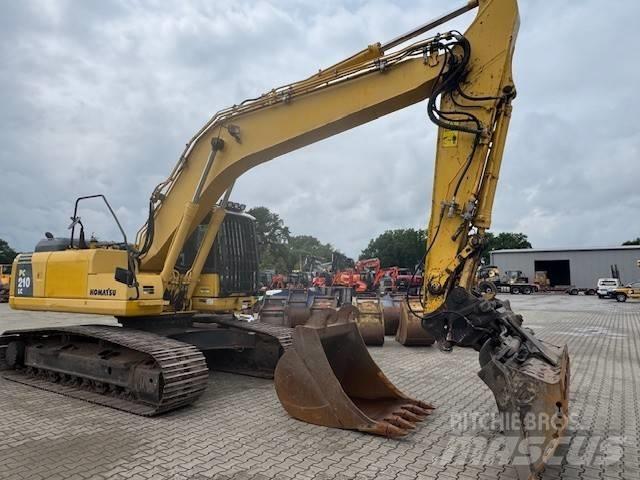 Komatsu PC 210 LC-8 Kāpurķēžu ekskavatori