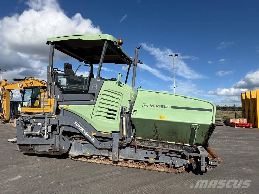 Vögele SUPER 1800-3i Asfalta klājēji
