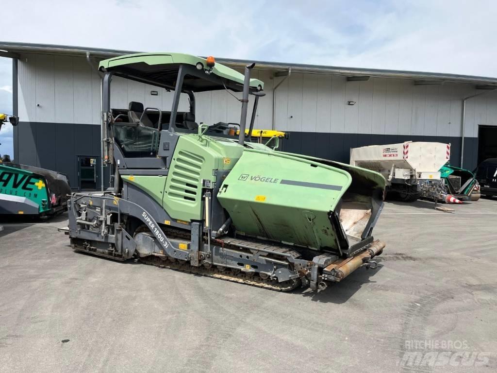 Vögele SUPER 1800-3i Asfalta klājēji