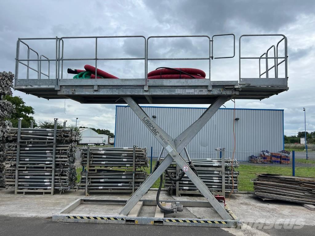 Lissmac MAB 3001 Šķerveida pacēlāji