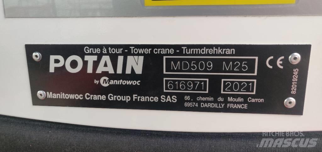 Potain MD509 M25 Torņa krāni