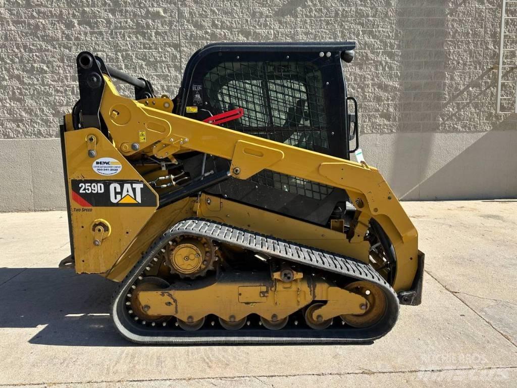 CAT 259D Lietoti riteņu kompaktiekrāvēji