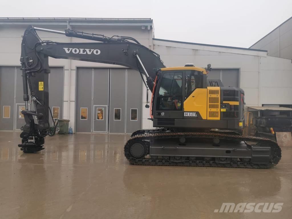 Volvo ECR 355 E Kāpurķēžu ekskavatori