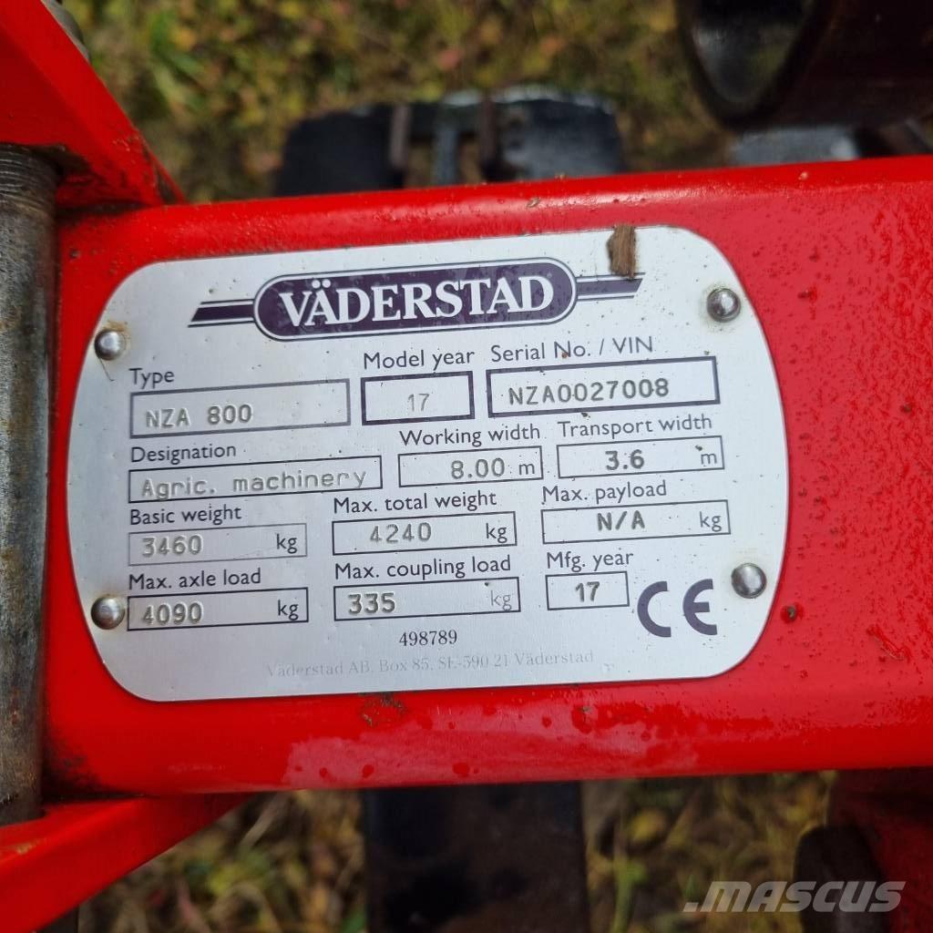 Väderstad NZA800 Kultivatori