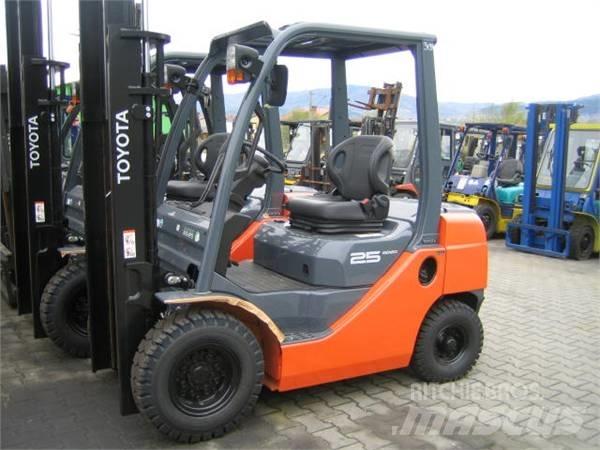 Toyota 02-8FG25 LPG tehnika