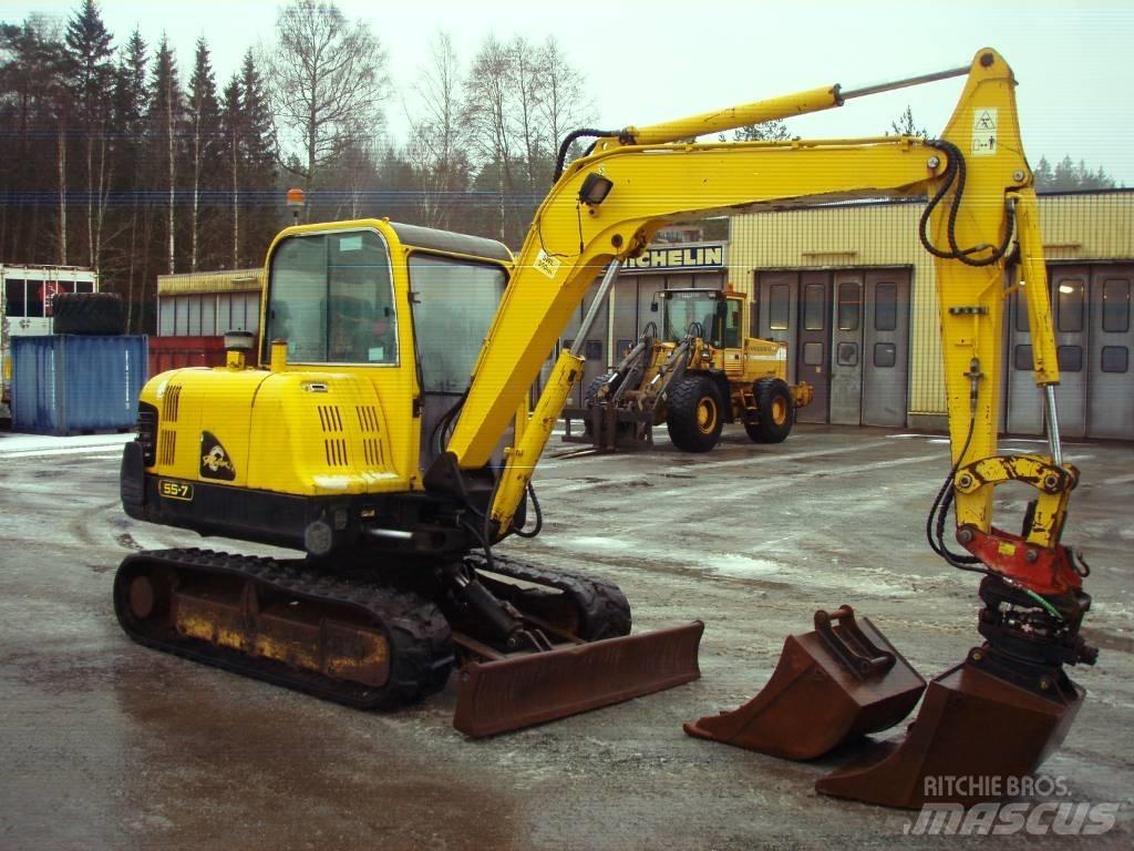 Hyundai Robex 55-7 Mini ekskavatori < 7 t
