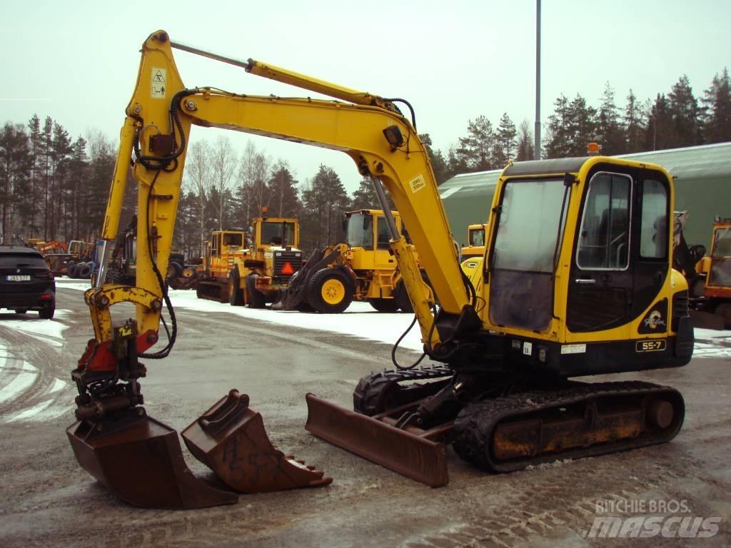 Hyundai Robex 55-7 Mini ekskavatori < 7 t