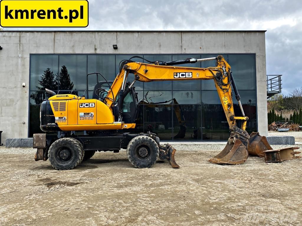 JCB JS 145 Ekskavatori uz riteņiem