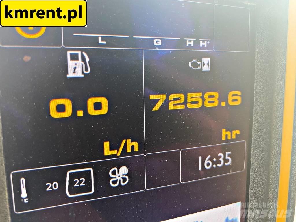 JCB JS 145 Ekskavatori uz riteņiem