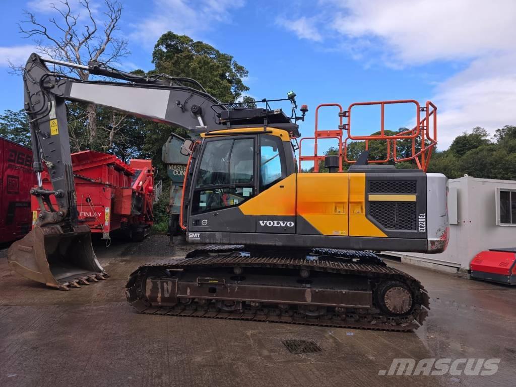 Volvo EC 220 Kāpurķēžu ekskavatori