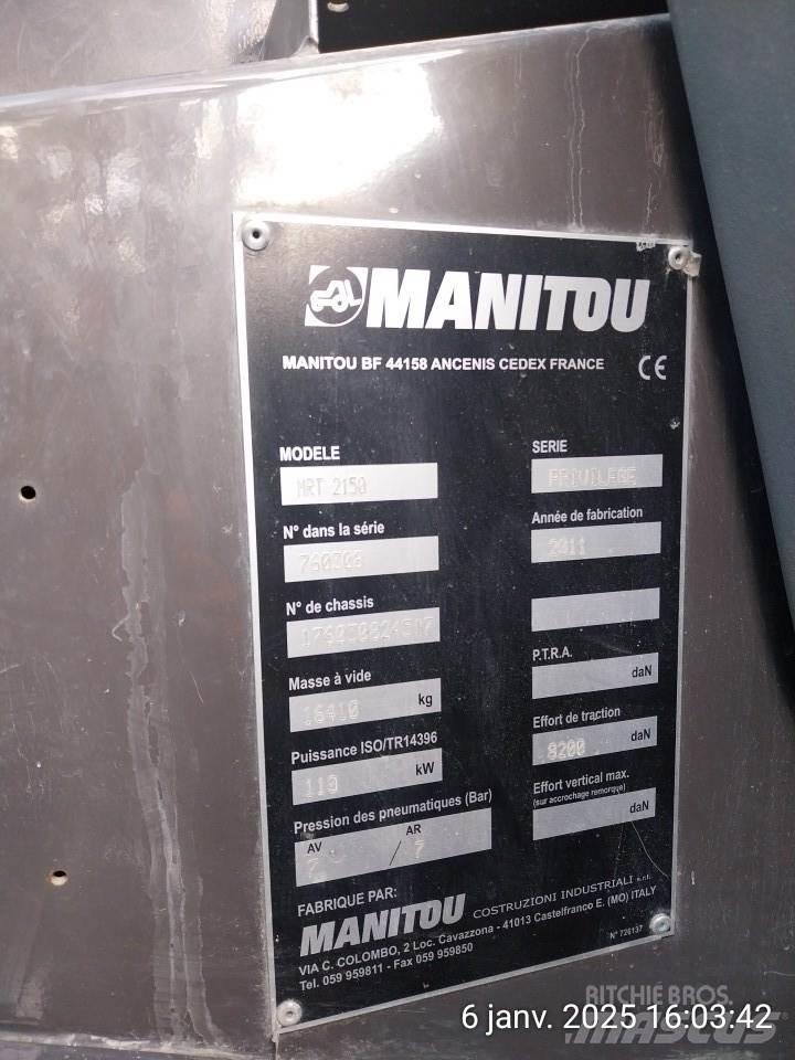 Manitou 2150MRT Teleskopiskie manipulatori