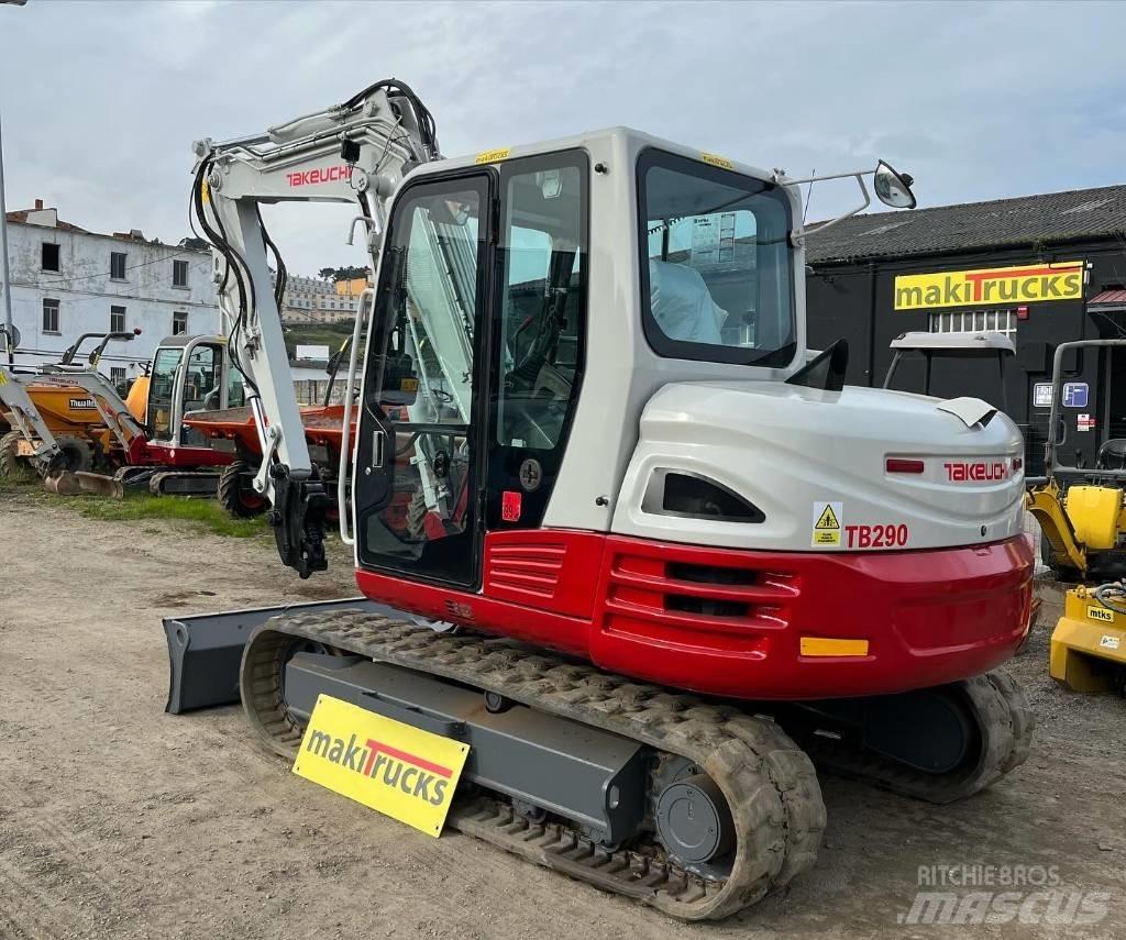 Takeuchi TB290 Vidēja lieluma ekskavatori 7 t - 12 t