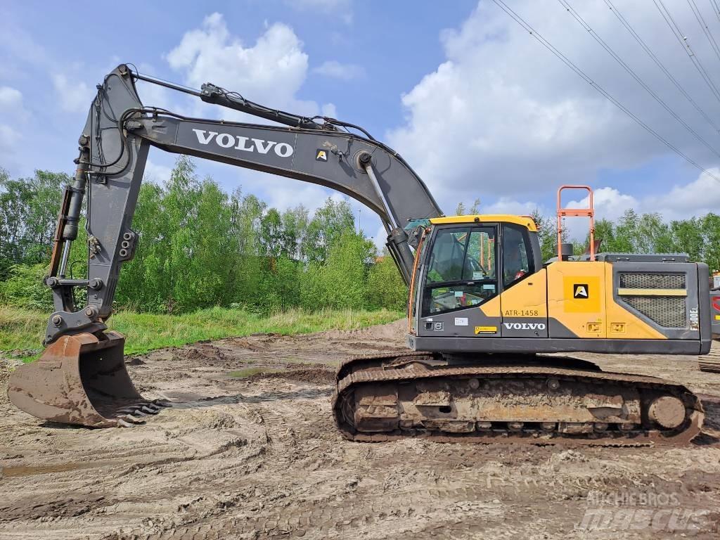 Volvo EC300EL Kāpurķēžu ekskavatori