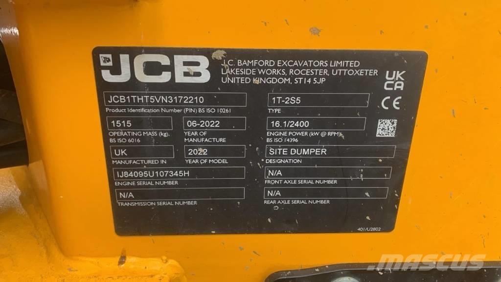 JCB 1 T2-S5 Mini pašizgāzēji