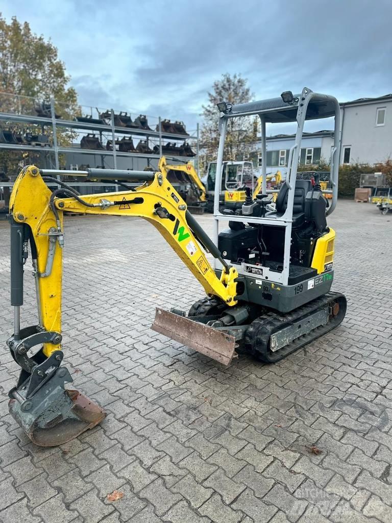 Wacker Neuson EZ17e Kāpurķēžu ekskavatori