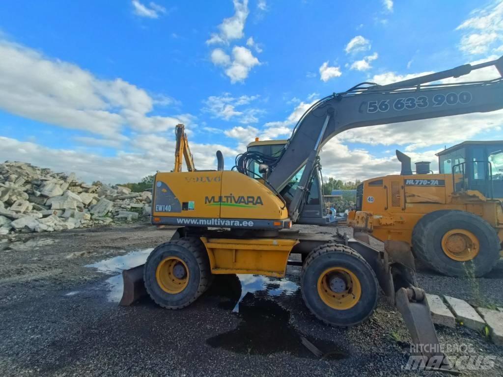 Volvo EW 140 Ekskavatori uz riteņiem