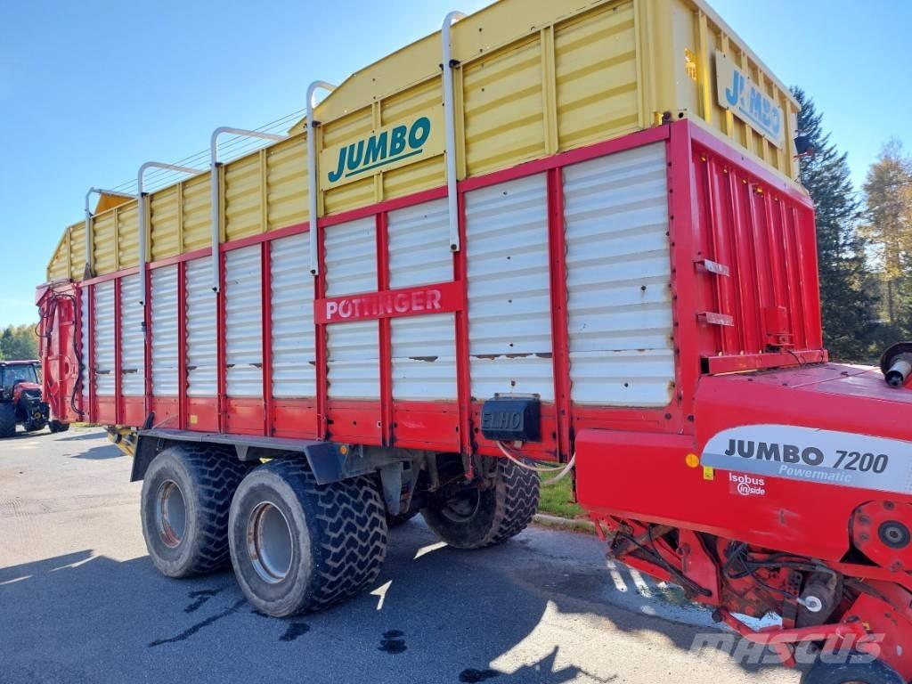 Pöttinger Jumbo 7200 Savācējpiekabes