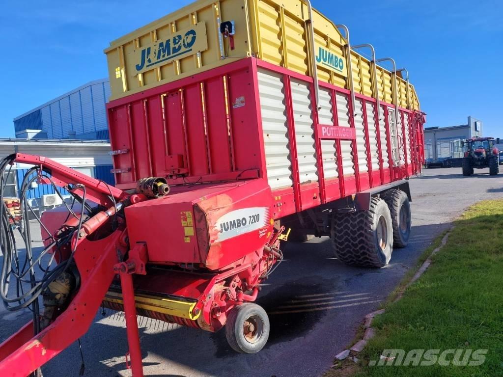 Pöttinger Jumbo 7200 Savācējpiekabes