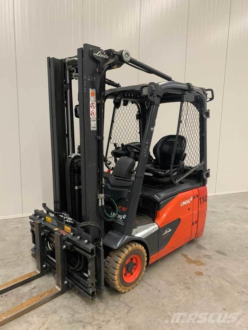 Linde E16 Elektriskie iekrāvēji