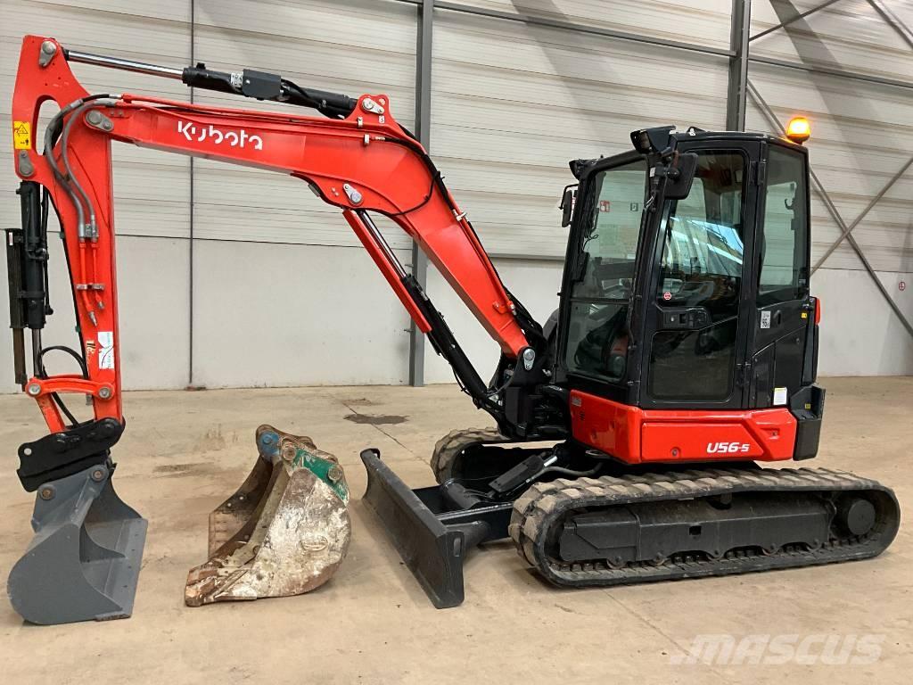 Kubota U 56-5 Mini ekskavatori < 7 t