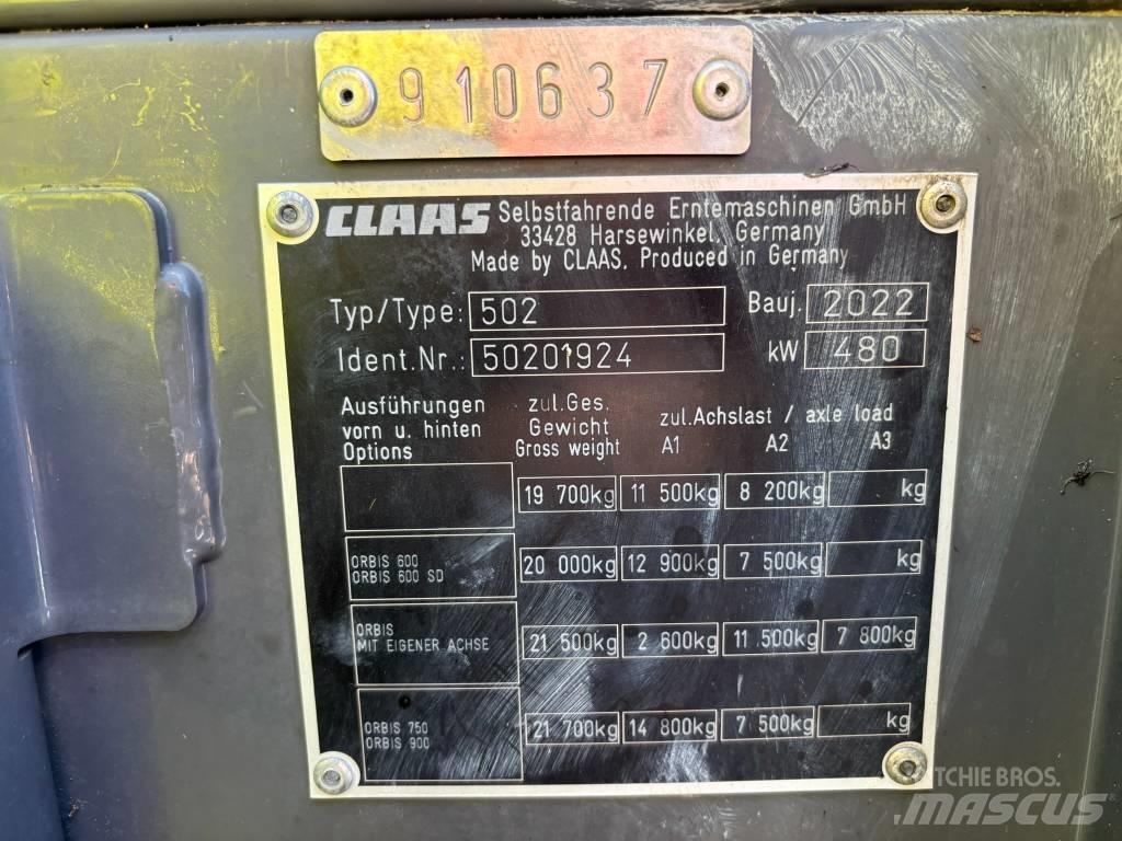 CLAAS Jaguar 960 4WD Lopbarības novācēji
