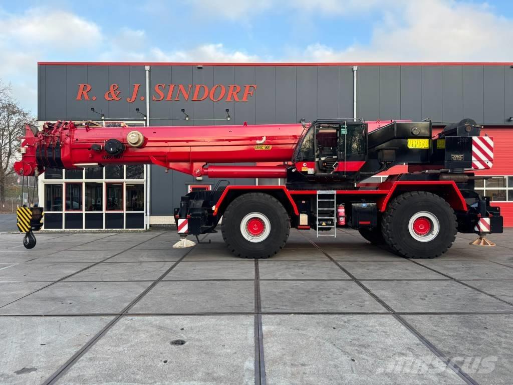 Terex RT 100 Celtņi nelīdzenām virsmām