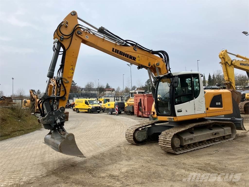 Liebherr R918 Kāpurķēžu ekskavatori