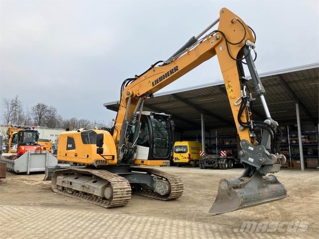 Liebherr R918 Kāpurķēžu ekskavatori