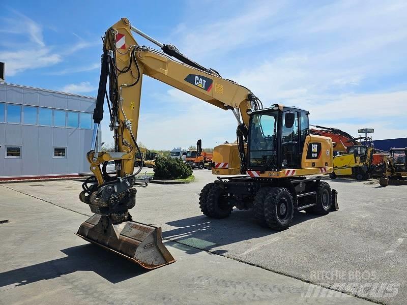 CAT M 318 F Ekskavatori uz riteņiem