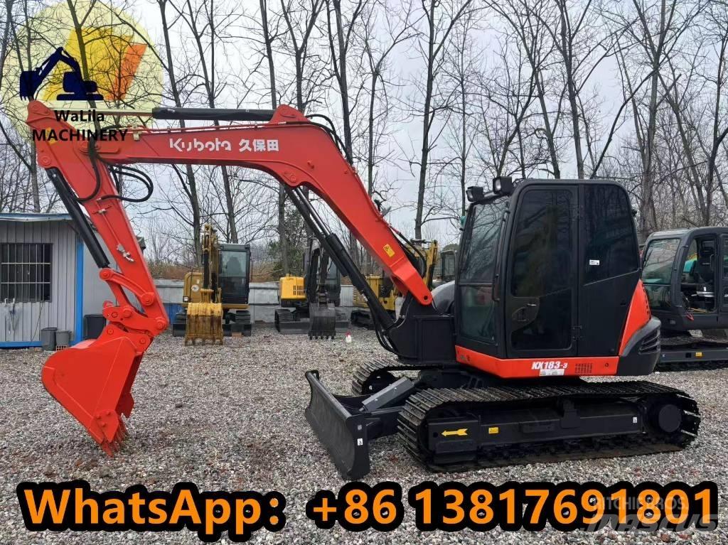 Kubota KX 183 Mini ekskavatori < 7 t