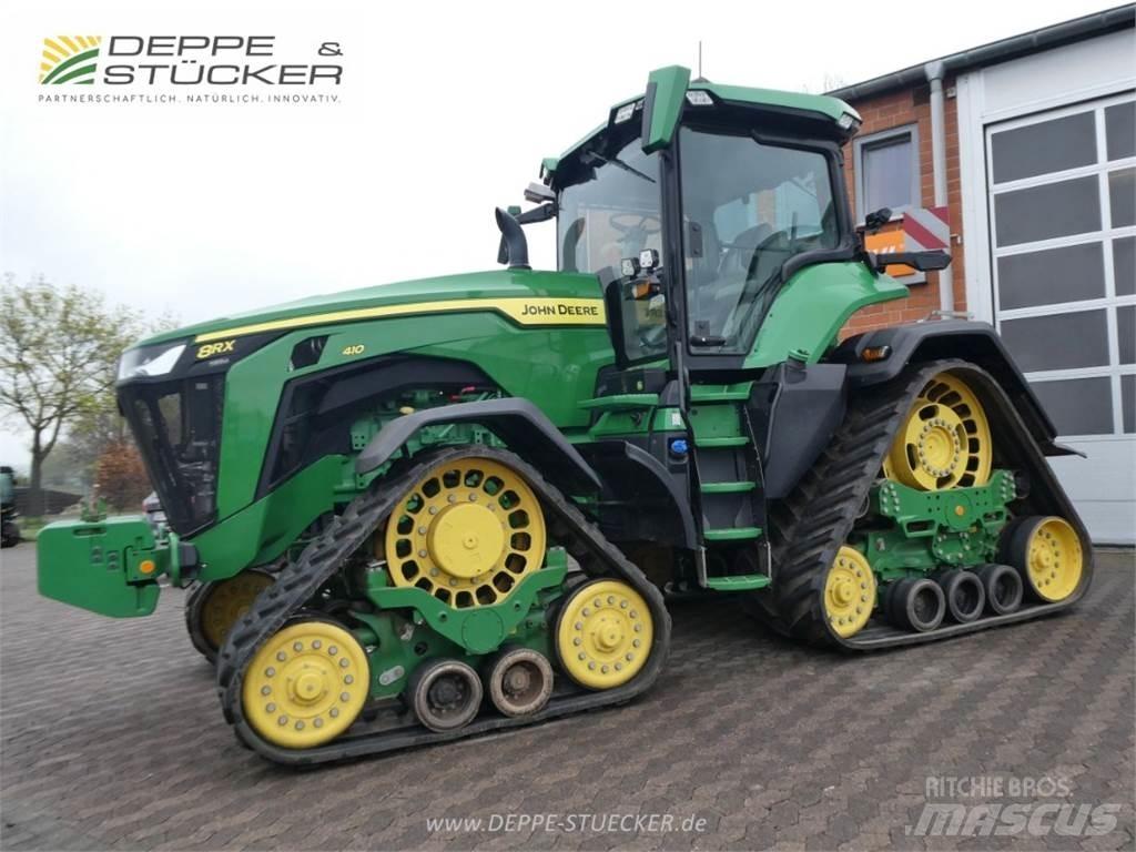 John Deere 8RX 410 Kāpurķēžu ceļamkrāni