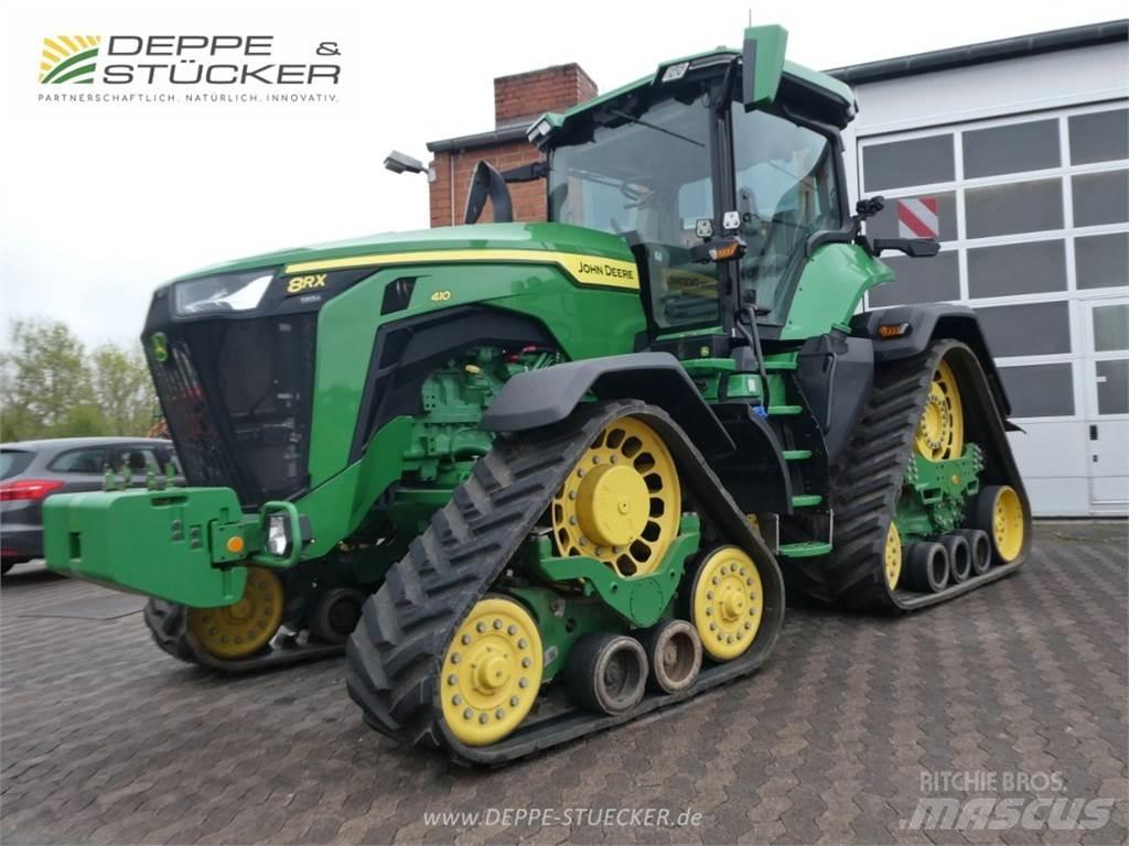 John Deere 8RX 410 Kāpurķēžu ceļamkrāni