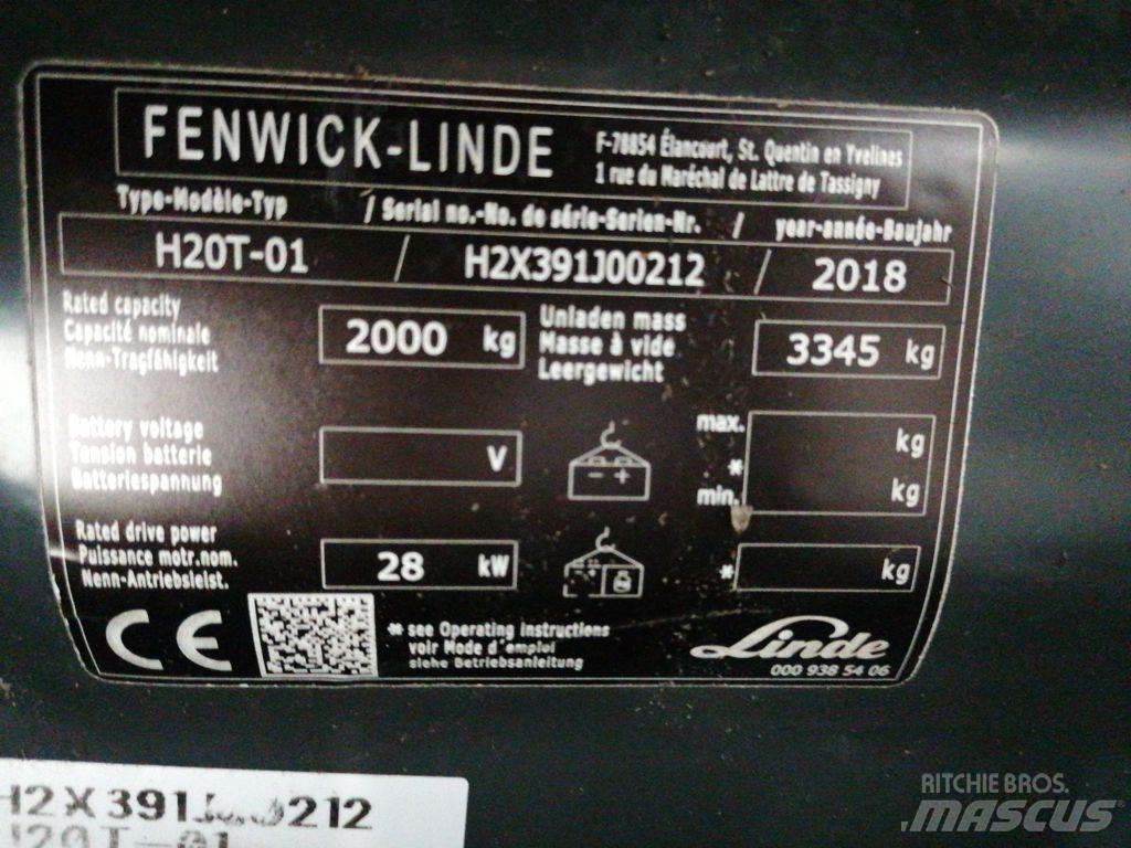 Linde H20T-01 LPG tehnika