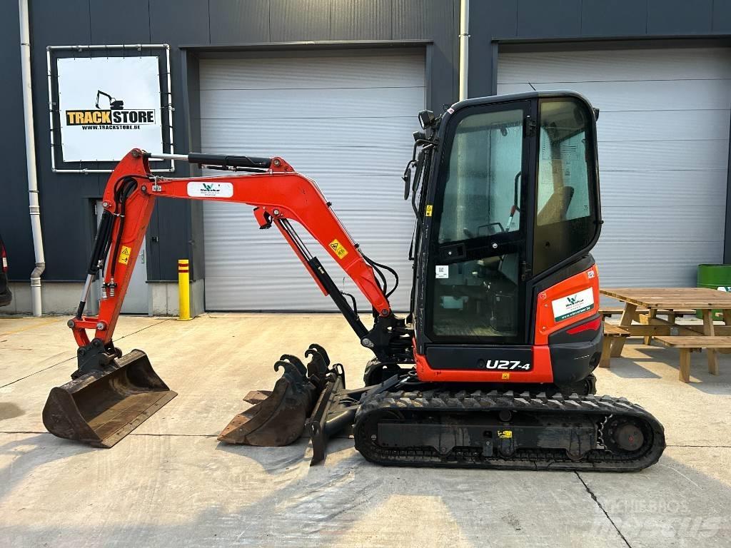 Kubota U 27-4 Mini ekskavatori < 7 t
