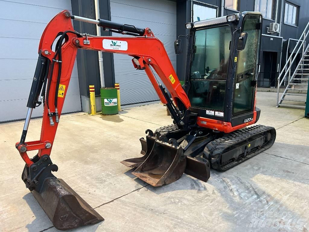 Kubota U 27-4 Mini ekskavatori < 7 t