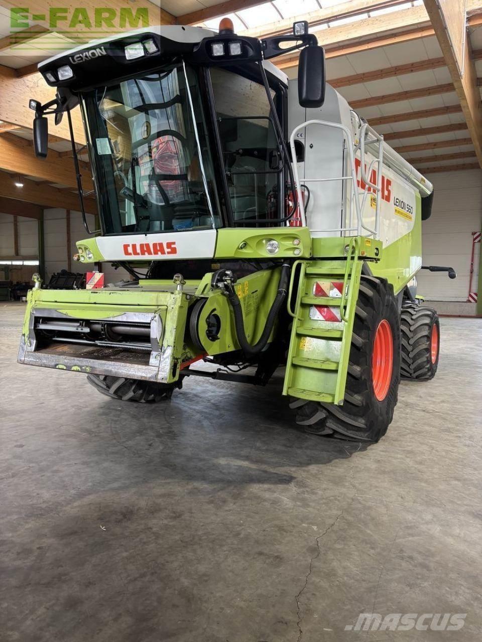 CLAAS lexion 560 Ražas novākšanas kombaini