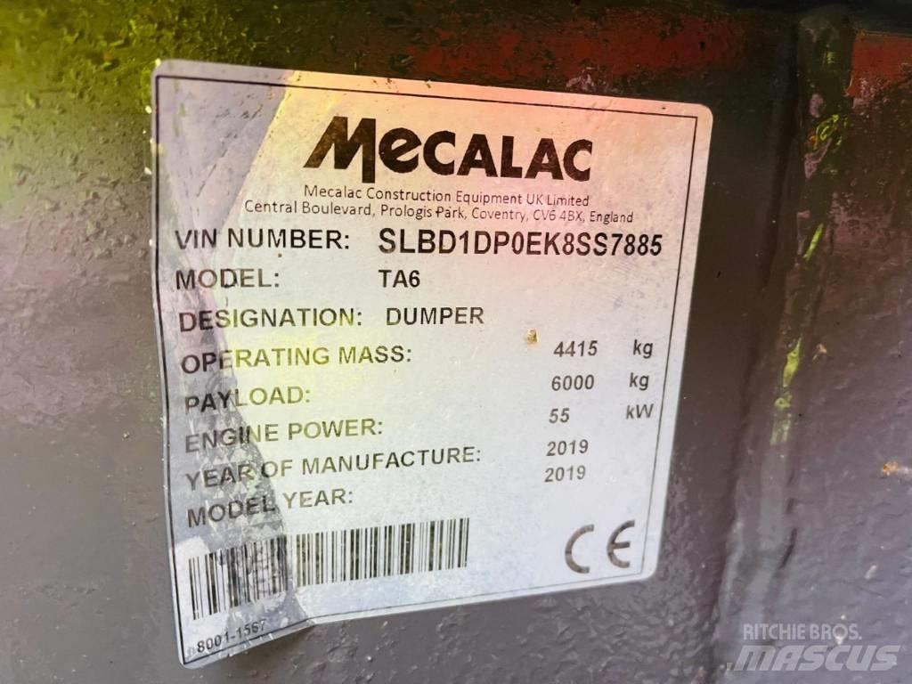 Mecalac TA 6 Mini pašizgāzēji