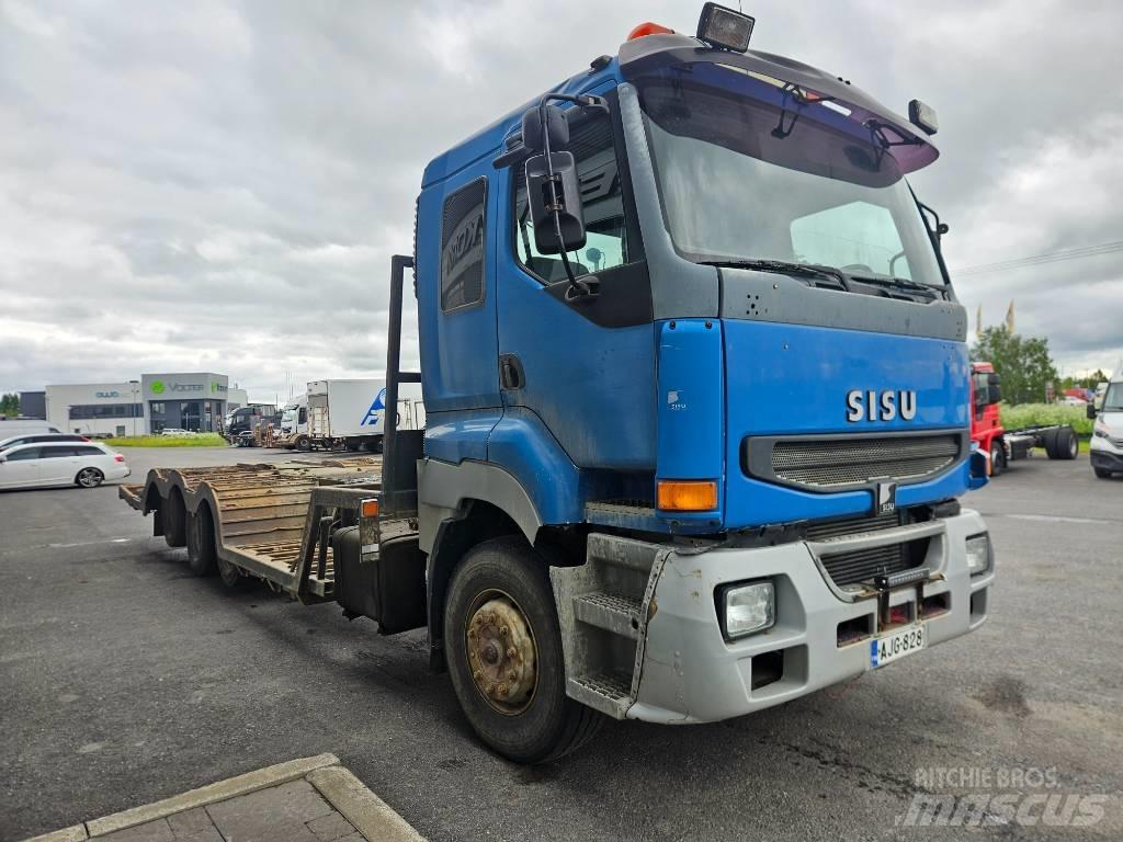 Sisu E12 8x2 Treileri meža tehnikas transportēšanai
