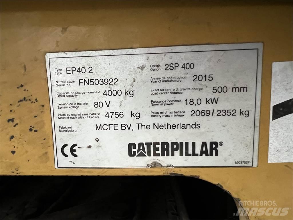 CAT erpillar EP40 Elektriskie iekrāvēji