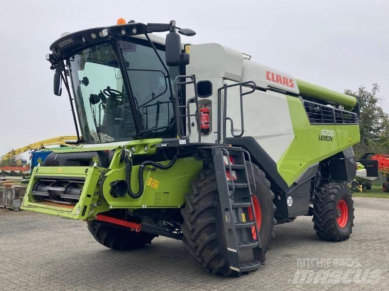 CLAAS LEXION 6700 Ražas novākšanas kombaini