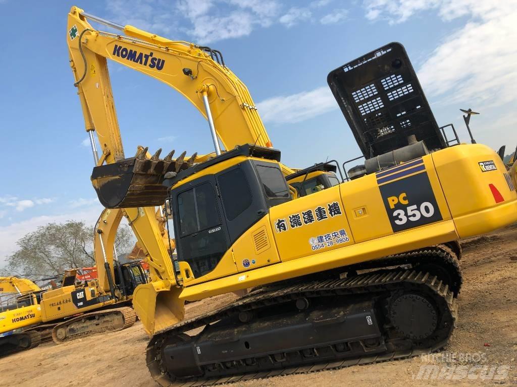 Komatsu 350 Kāpurķēžu ekskavatori