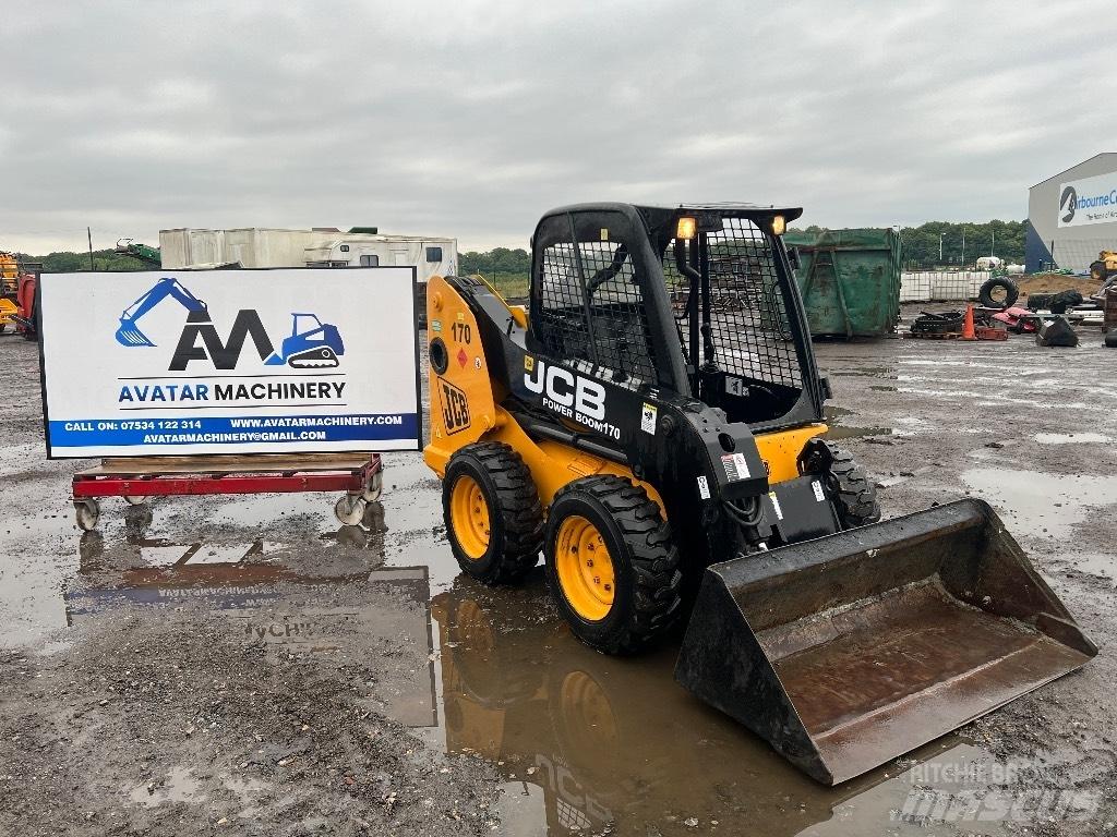 JCB 170 Robot Lietoti riteņu kompaktiekrāvēji