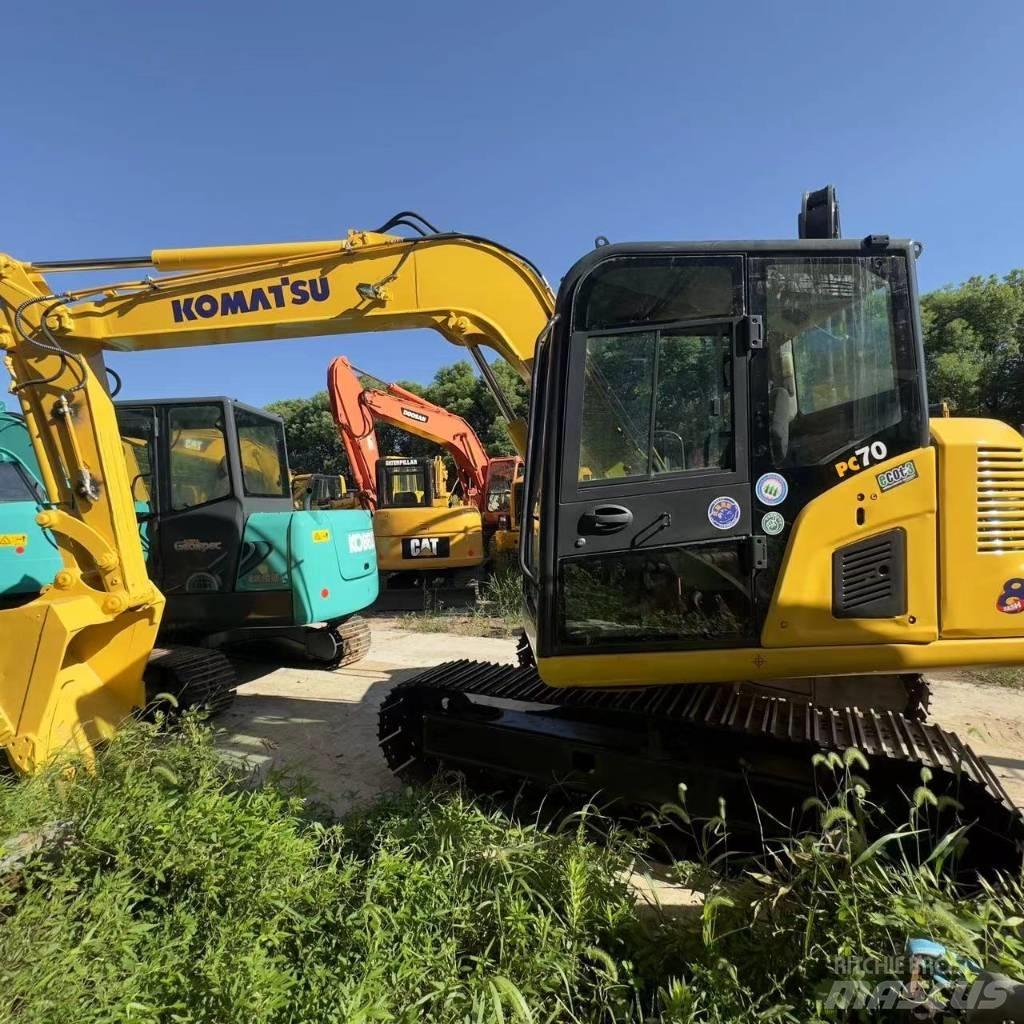 Komatsu PC 70 Kāpurķēžu ekskavatori